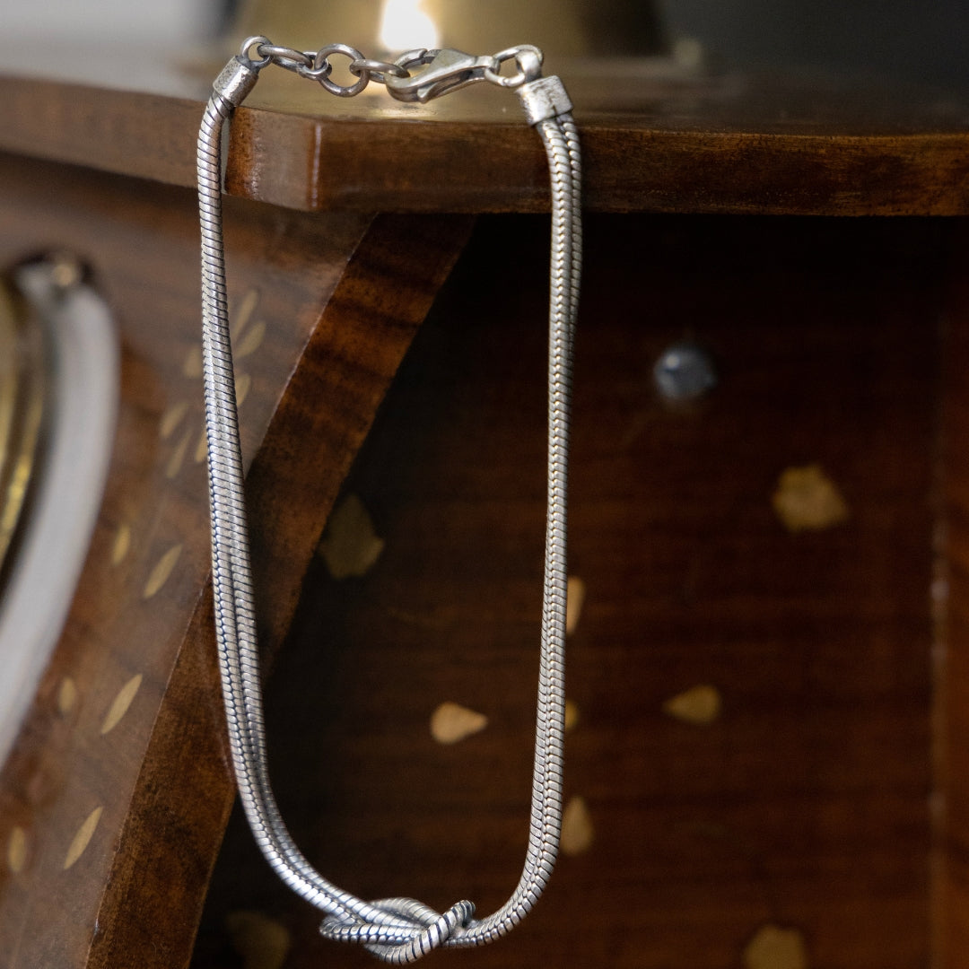 Silver Knot bracelet