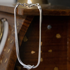 Silver Knot bracelet