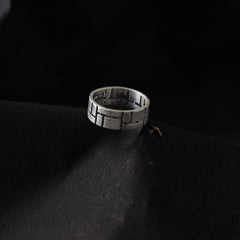 SILVER MOSAIC RING