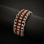 AGNI | 925 Silver Rudraksha Bracelet