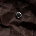 Black Square Stud