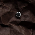 Black Square Stud