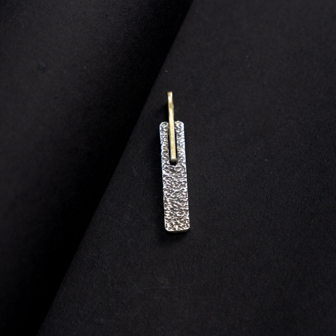 Golden Gate silver pendant