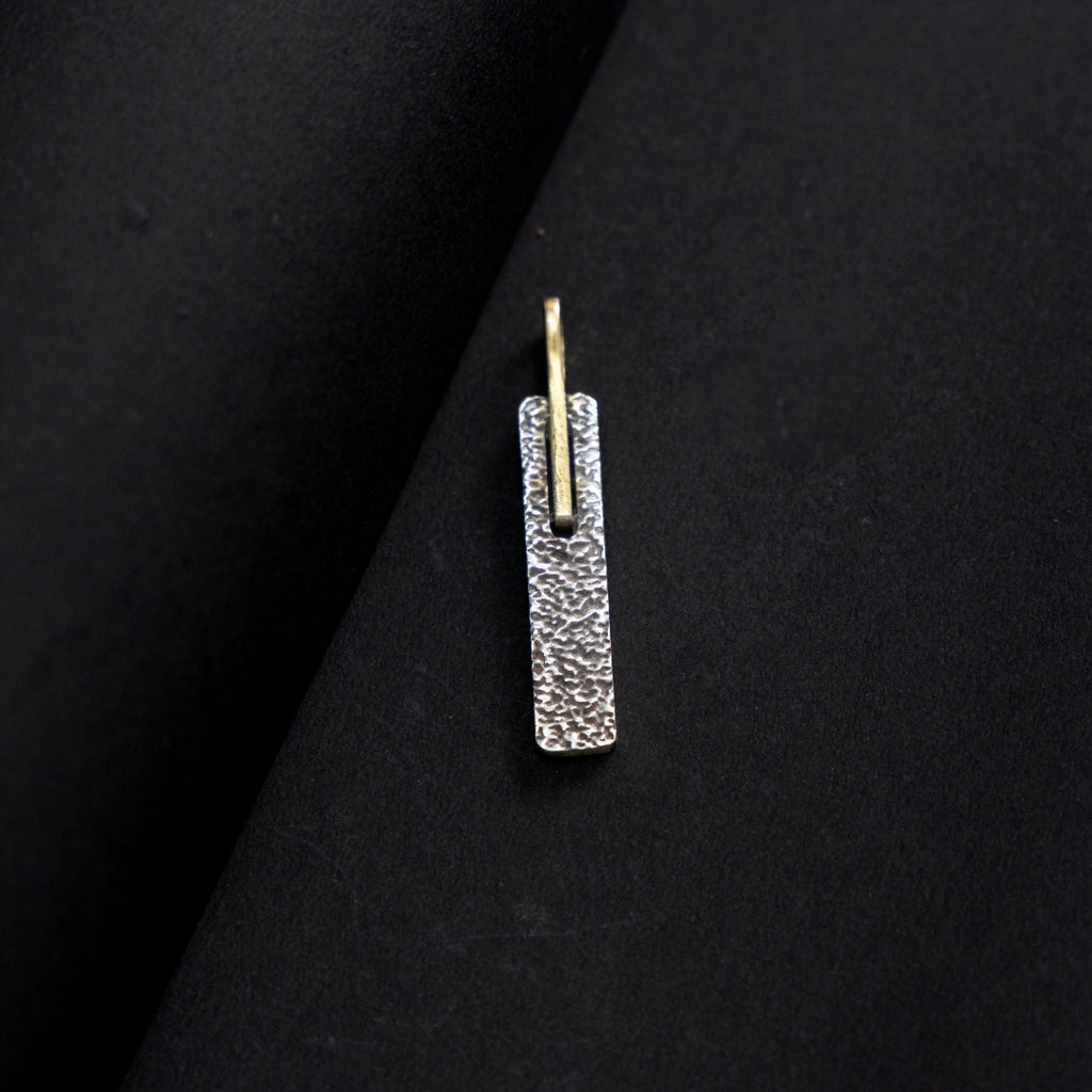 Golden Gate silver pendant