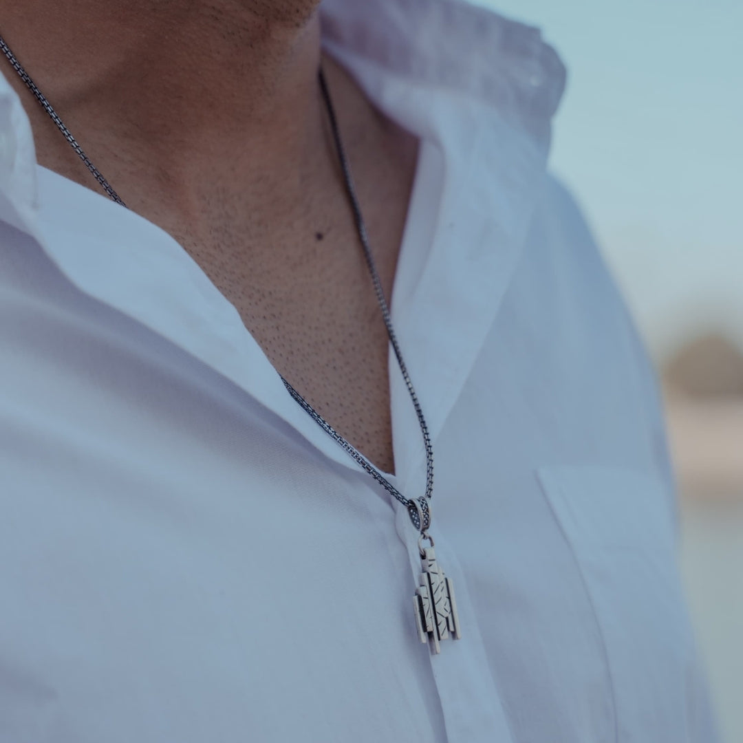 Fusion silver Pendant