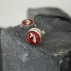 Stallion cufflink clip