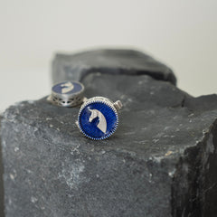 Stallion cufflink clip