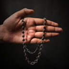 KAILASH | 925 Silver Rudraksha Mala