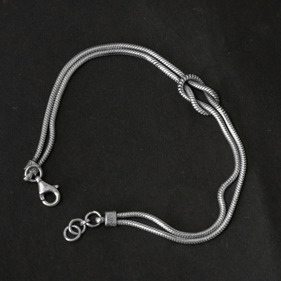 Silver Knot bracelet