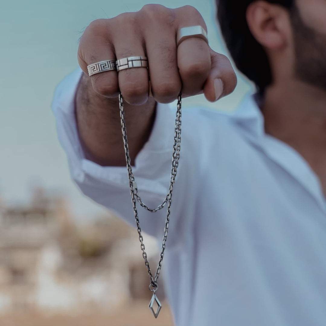Apex Silver Pendant