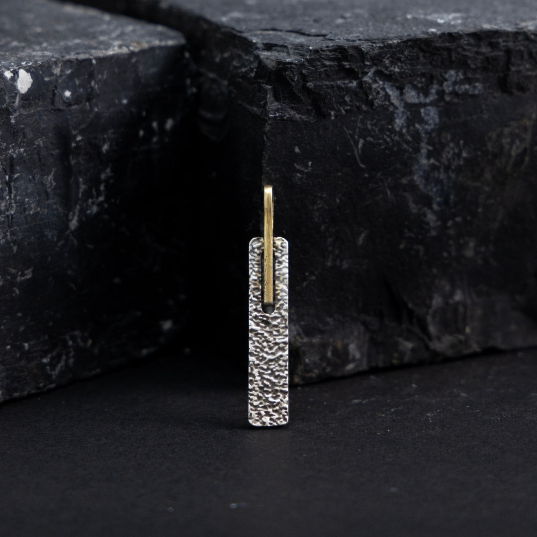Golden Gate silver pendant