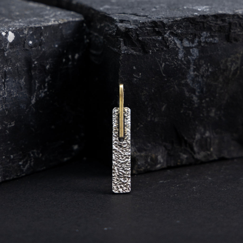 Golden Gate silver pendant