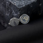 Wolf's Moon Button Clip
