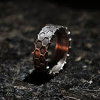 Silver Web band