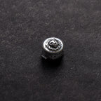 Pearl lion cufflink clip