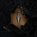 3D Sword Silver Pendant