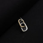 Loop silver pendant
