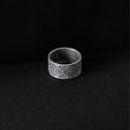 Swastik silver band