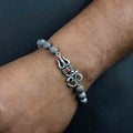Om Trishul Rudraksh Bracelet