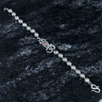 Om Trishul Rudraksh Bracelet