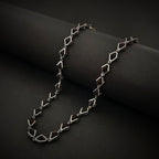 VYOM | 925 Silver Rudraksha Mala