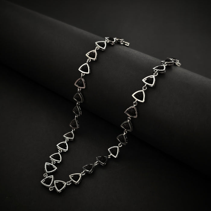 TRINETRA| 925 Silver Rudraksha Mala