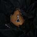 Obsidian Triangle Pendant