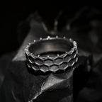 Silver Web band