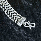 Victory Strap Silver Bracelet