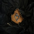 Hollow Triangle Silver Pendant