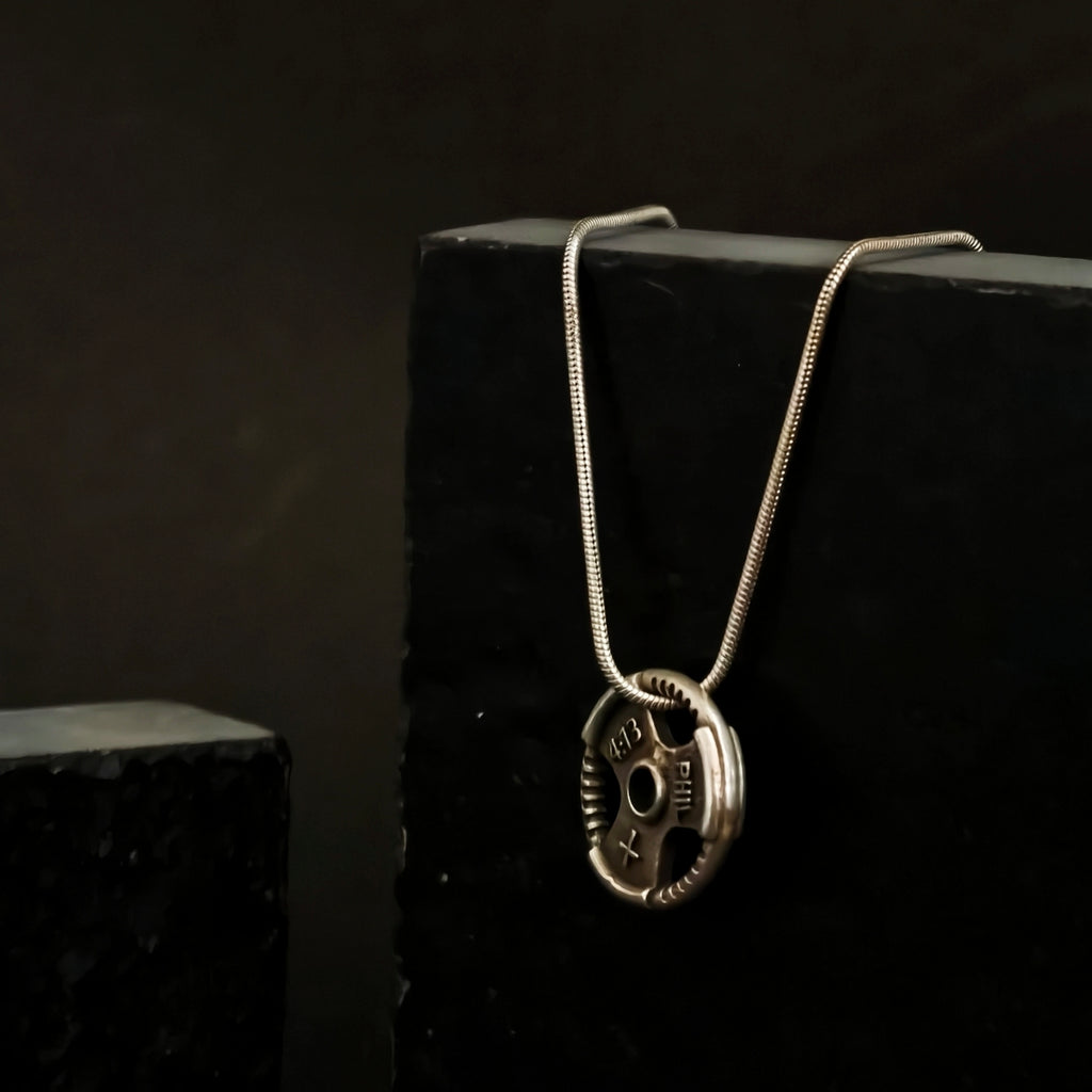 Iron Plate Pendant
