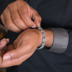 Carvart Silver Loose Bracelet