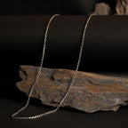 Sleek Silver Serpent Chain