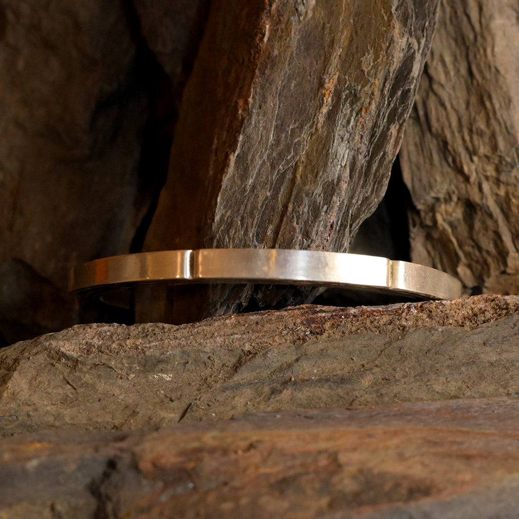 Maze Stride Silver Open Kada
