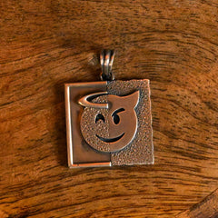 Divine Duality Silver Pendant