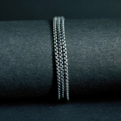 Sleek Rectalink Silver chain