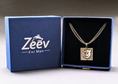 Divine Duality Silver Pendant