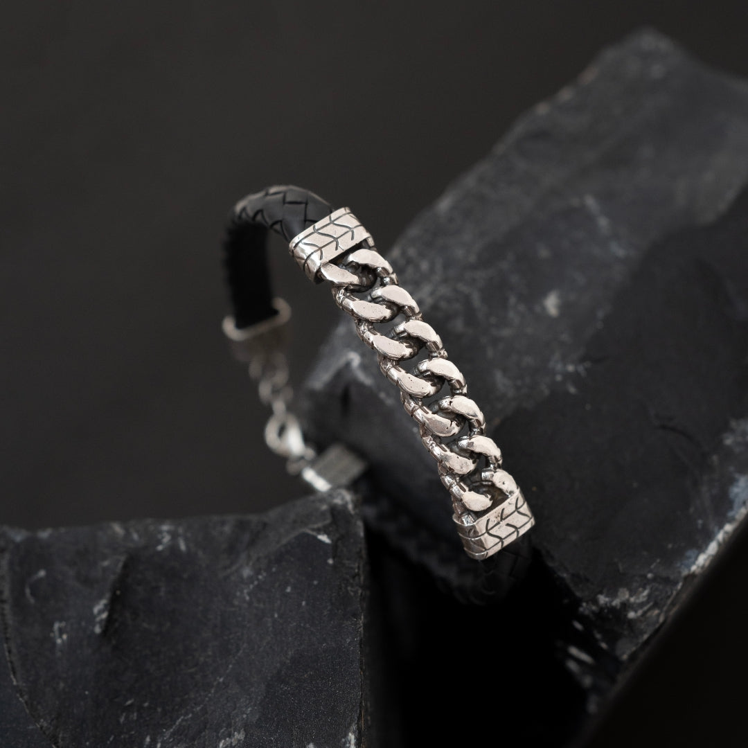 Ocean Leather Bracelet