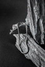 Black Sleek Cubic Loose Bracelet