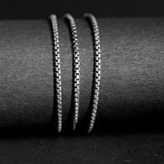 Sleek Rectalink Silver chain