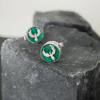 Silver Skybound Button Clip