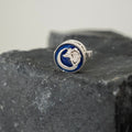 Wolf's Moon Button Clip